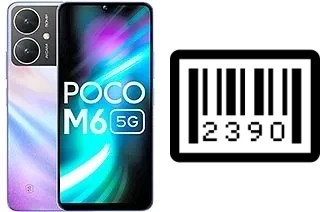 How to find the serial number on Xiaomi Poco M6