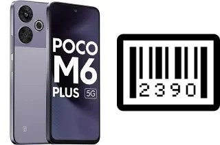 How to find the serial number on Xiaomi Poco M6 Plus