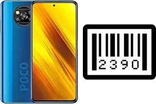 How to find the serial number on Xiaomi Poco X3 NFC