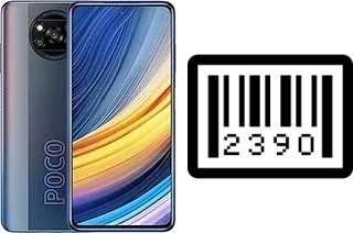 How to find the serial number on Xiaomi Poco X3 Pro