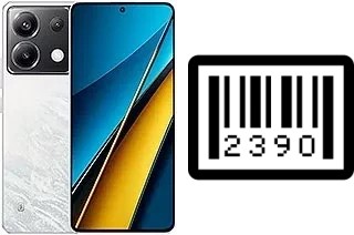 How to find the serial number on Xiaomi Poco X6