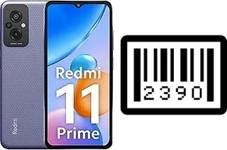 How to find the serial number on Xiaomi Redmi 11 Prime