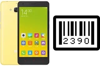 How to find the serial number on Xiaomi Redmi 2A