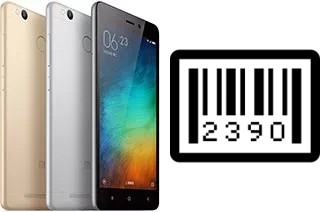 How to find the serial number on Xiaomi Redmi 3 Pro