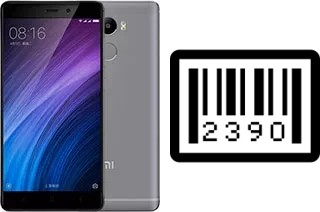 How to find the serial number on Xiaomi Redmi 4 (China)