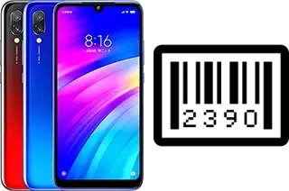 How to find the serial number on Xiaomi Redmi 7