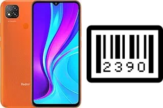 How to find the serial number on Xiaomi Redmi 9 (India)