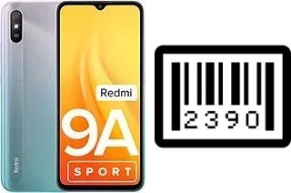 How to find the serial number on Xiaomi Redmi 9A Sport