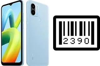 How to find the serial number on Xiaomi Redmi A1+