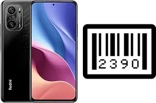 How to find the serial number on Xiaomi Redmi K40 Pro+