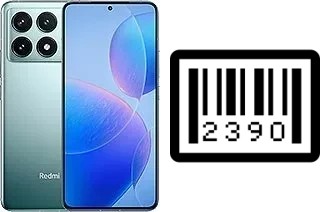 How to find the serial number on Xiaomi Redmi K70 Pro