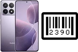 How to find the serial number on Xiaomi Redmi K70