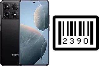 How to find the serial number on Xiaomi Redmi K70E