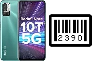 How to find the serial number on Xiaomi Redmi Note 10T 5G