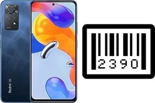 How to find the serial number on Xiaomi Redmi Note 11 Pro 5G