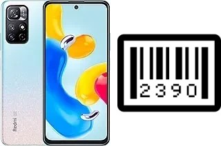 How to find the serial number on Xiaomi Redmi Note 11S 5G