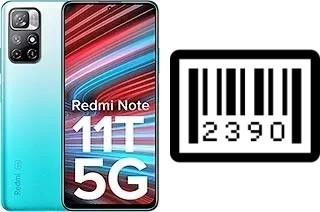 How to find the serial number on Xiaomi Redmi Note 11T 5G