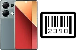 How to find the serial number on Xiaomi Redmi Note 13 Pro 4G