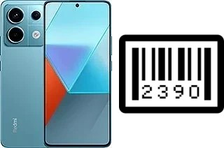 How to find the serial number on Xiaomi Redmi Note 13 Pro