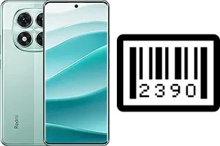 How to find the serial number on Xiaomi Redmi Note 14 Pro