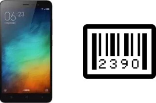 How to find the serial number on Xiaomi Redmi Note 3 Pro 32GB