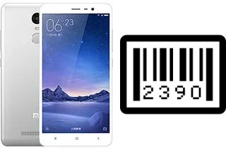 How to find the serial number on Xiaomi Redmi Note 3 16GB