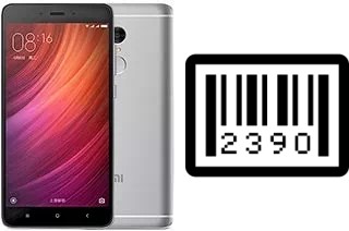 How to find the serial number on Xiaomi Redmi Note 4 (MediaTek)