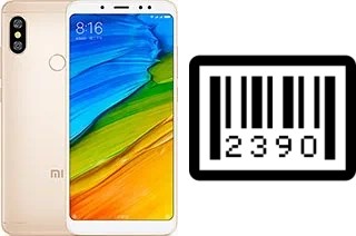 How to find the serial number on Xiaomi Redmi Note 5 AI Dual Camera