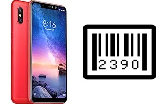 How to find the serial number on Xiaomi Redmi Note 6 Pro