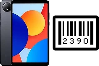 How to find the serial number on Xiaomi Redmi Pad SE 4G