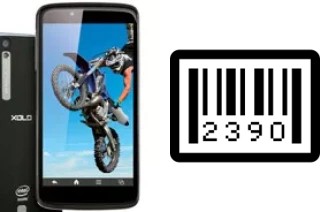 How to find the serial number on XOLO X1000