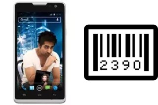 How to find the serial number on XOLO Q1000 Opus2