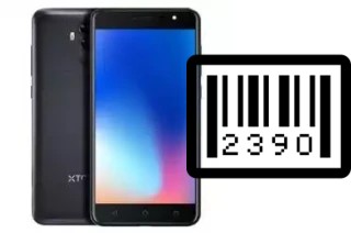 How to find the serial number on Xtouch A4