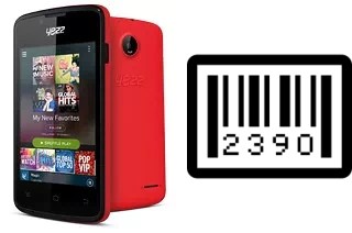 How to find the serial number on Yezz Andy 3.5EI3