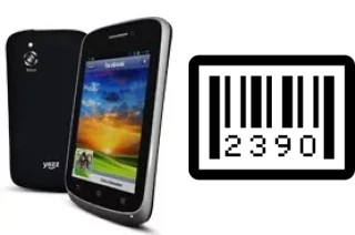 How to find the serial number on Yezz Andy 3G 3.5 YZ1110