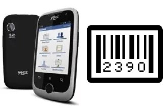 How to find the serial number on Yezz Andy 3G 2.8 YZ11