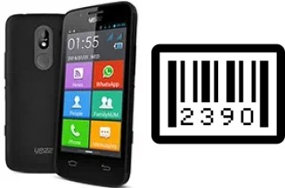 How to find the serial number on Yezz Andy AZ4.5