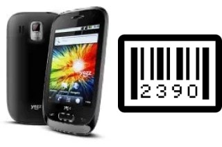 How to find the serial number on Yezz Andy YZ1100