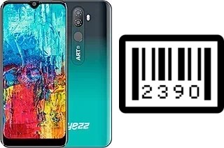 How to find the serial number on Yezz Art 1