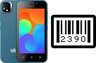 How to find the serial number on Yezz GO 3