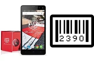 How to find the serial number on Yezz Monte Carlo 55 LTE VR