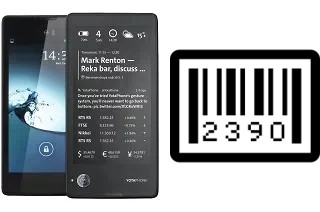 How to find the serial number on Yota YotaPhone