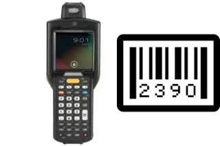 How to find the serial number on Zebra MC32N0