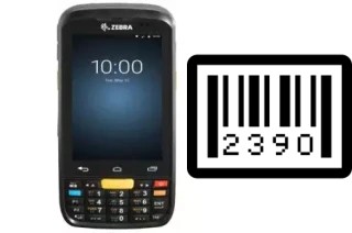 How to find the serial number on Zebra MC36