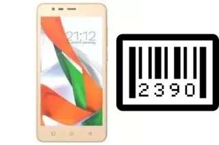 How to find the serial number on Zen Admire Swadesh