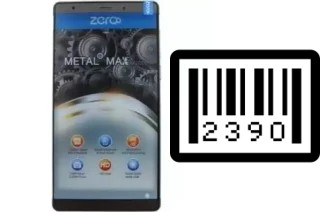 How to find the serial number on Zero Metal Max M2000