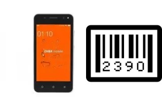 How to find the serial number on ZH-K Mobile Ace 3