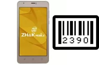 How to find the serial number on ZH-K Mobile Spark 3