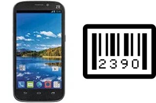 How to find the serial number on ZTE Grand X Plus Z826