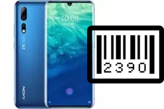 How to find the serial number on ZTE Axon 10 Pro